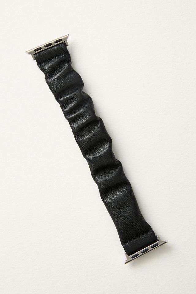 Stretchy Leather Apple Watch Band #1