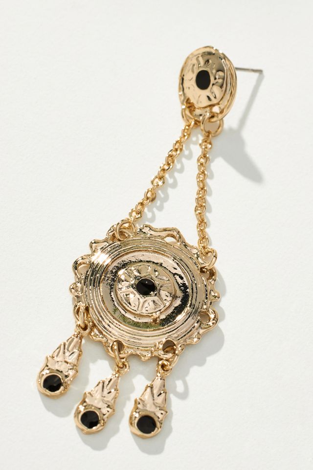 Western Pendant Drop Earrings #1
