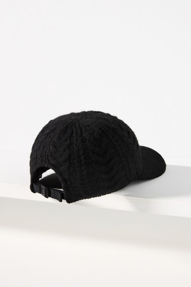 Central Park West Cable Sweater Baseball Cap #1
