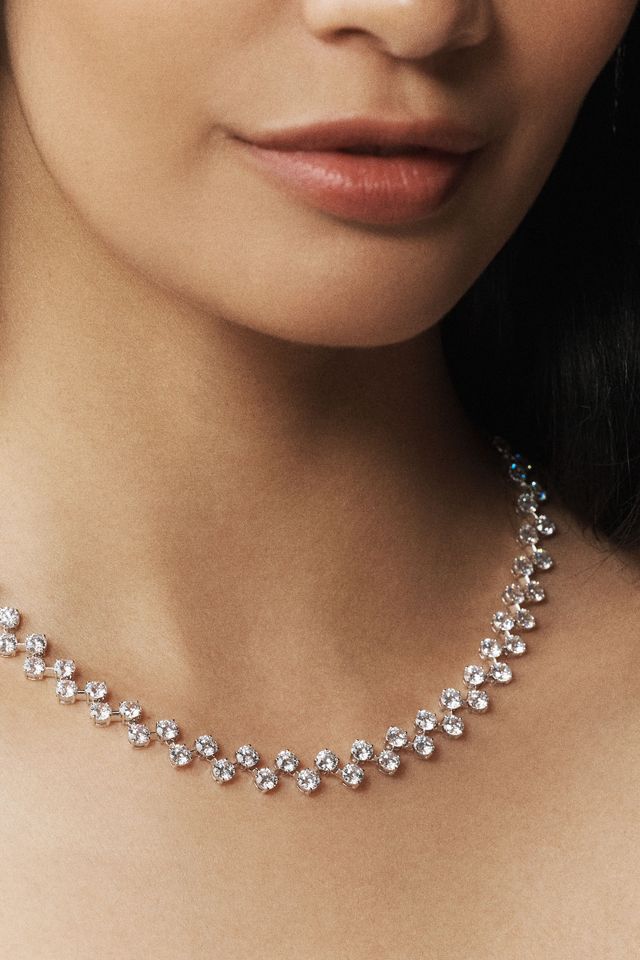 NADRI Halle Crystal Adjustable Choker Necklace #2