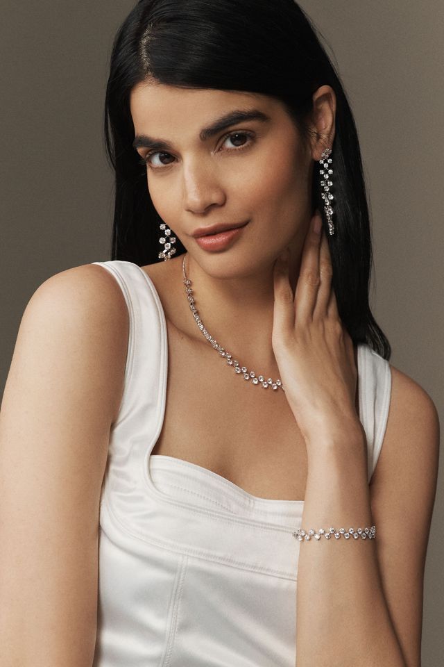 NADRI Halle Crystal Adjustable Choker Necklace #1