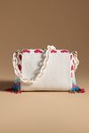 Beaded Heart Shoulder Bag