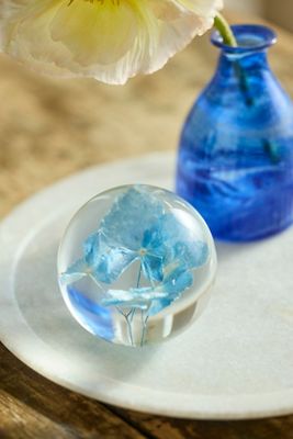 Botanical Resin Paperweight