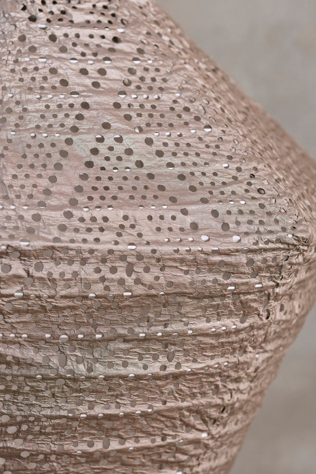 Lace Battery Lantern, Grey Diamond #6