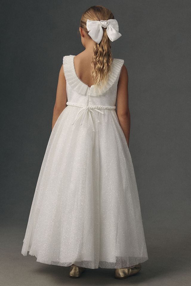 Princess Daliana Sparkle Tulle Flower Girl Dress #2