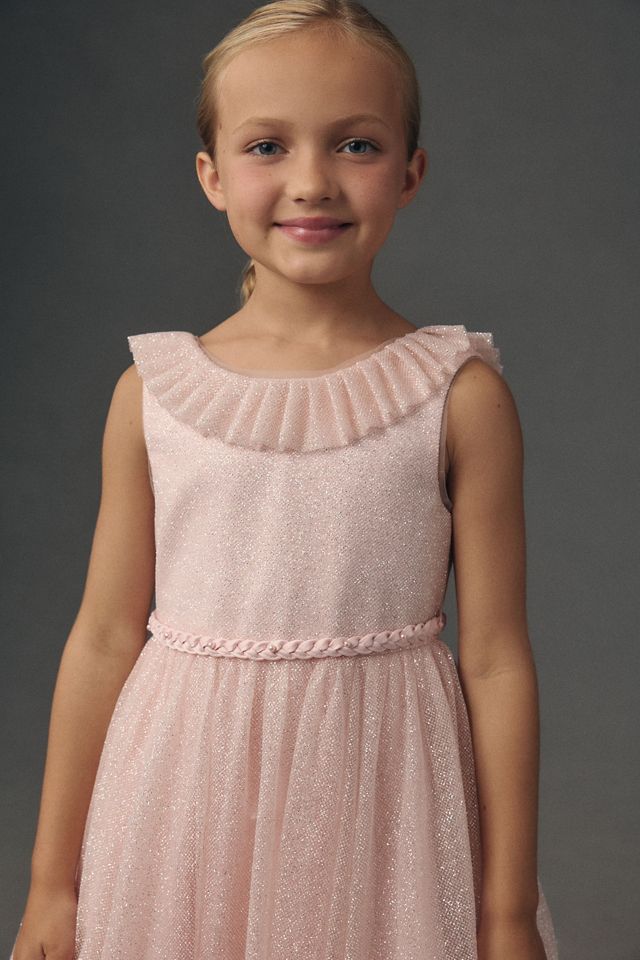 Princess Daliana Sparkle Tulle Flower Girl Dress #2