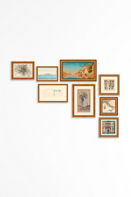 Anthropologie Vintage Travel Gallery Wall Art