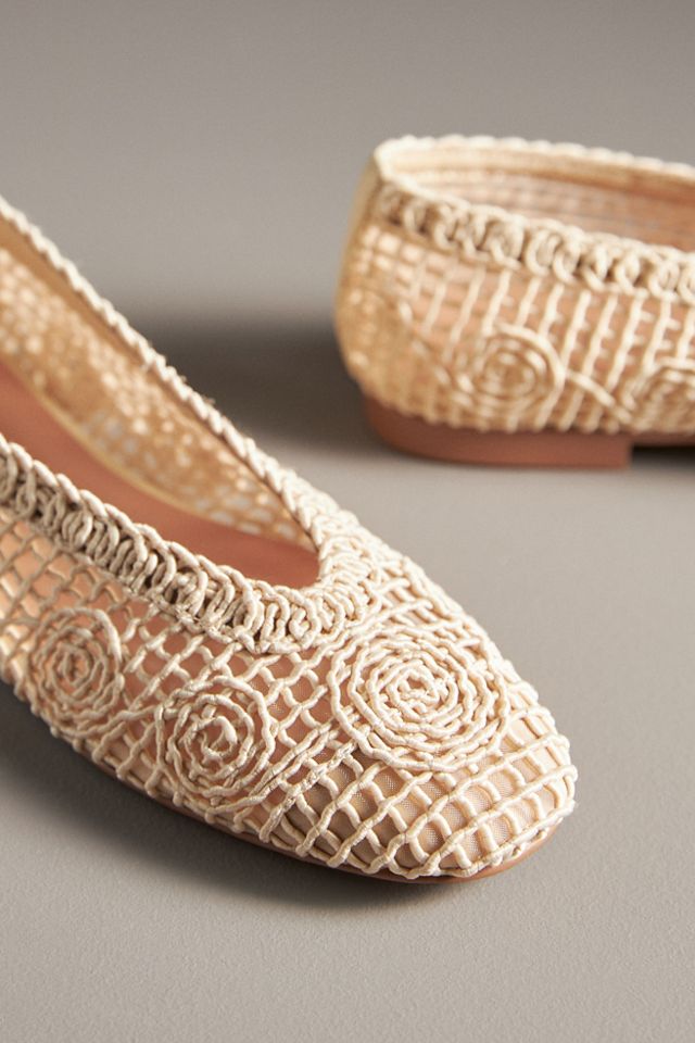 Bibi Lou Macramé Ballet Flats #2
