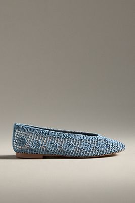 BIBI LOU MACRAMÉ BALLET FLATS 