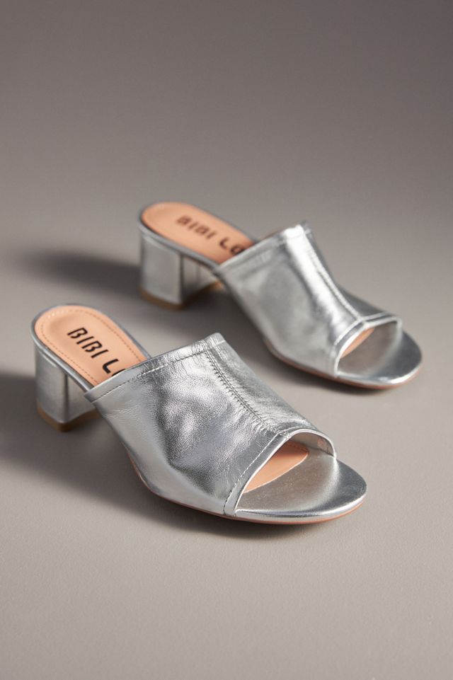 Bibi Lou Block-Heel Mules #1