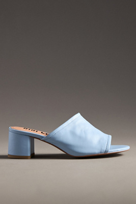 Bibi Lou Block-heel Mules In Blue