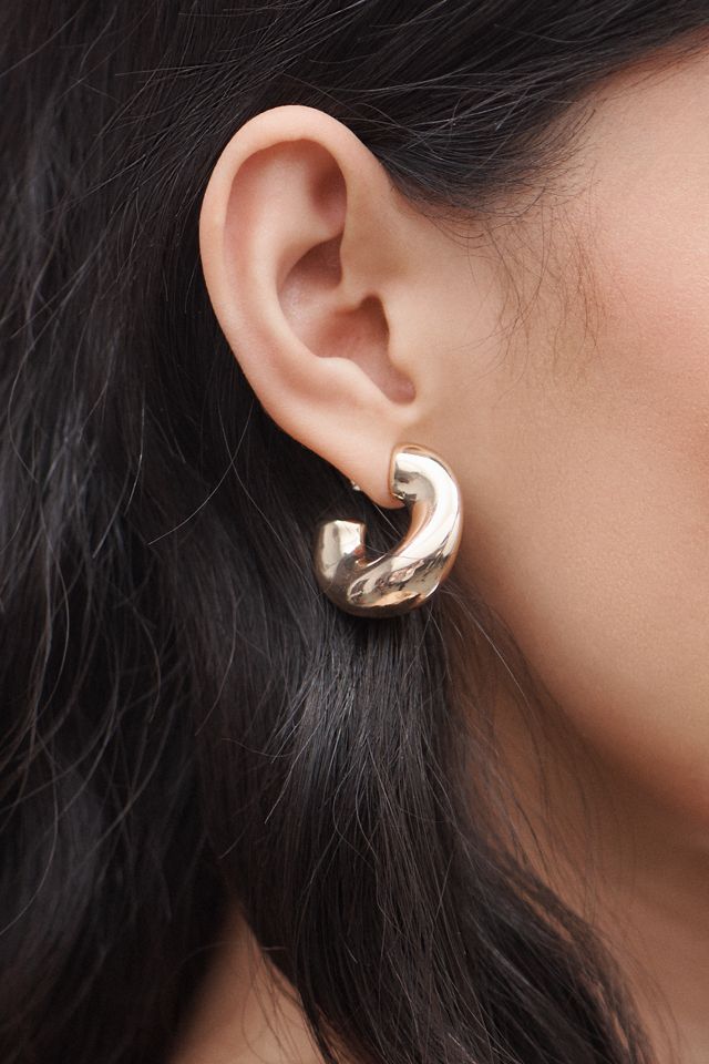 Small Mod Hoop Earrings #1