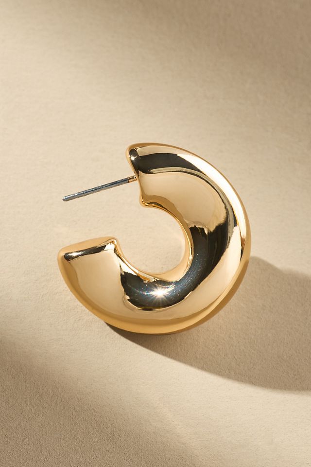 Small Mod Hoop Earrings #4