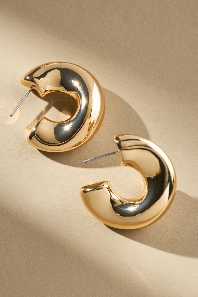 Small Mod Hoop Earrings #2