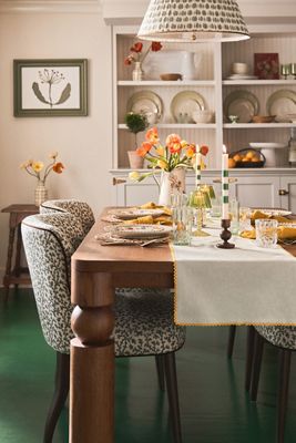 Meryl Irena Walnut Dining Chair