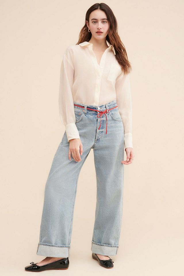 WAYF Organza Buttondown Shirt #3
