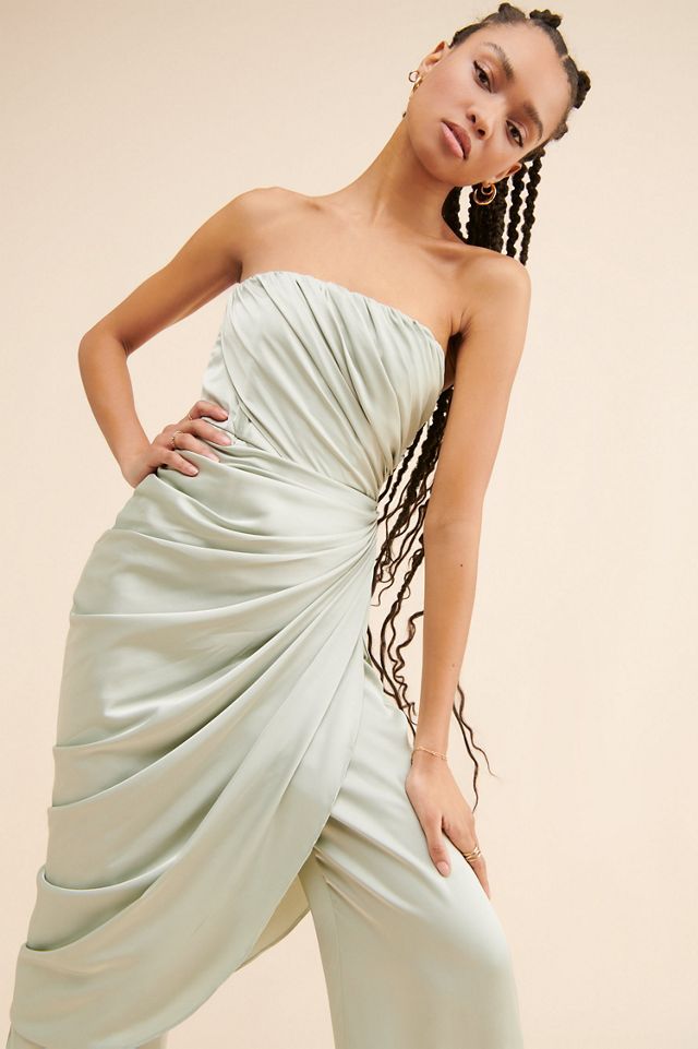 Andrea Iyamah Envo Tube Metallic Jumpsuit #3