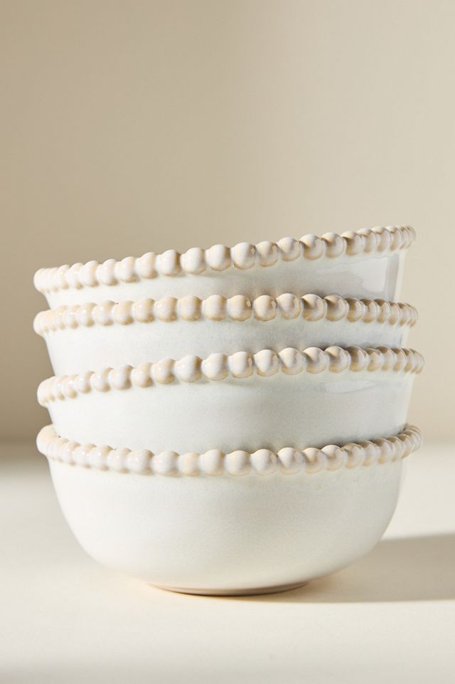 Lyon Portuguese Stoneware Cereal Bowls, Set of 4 #2