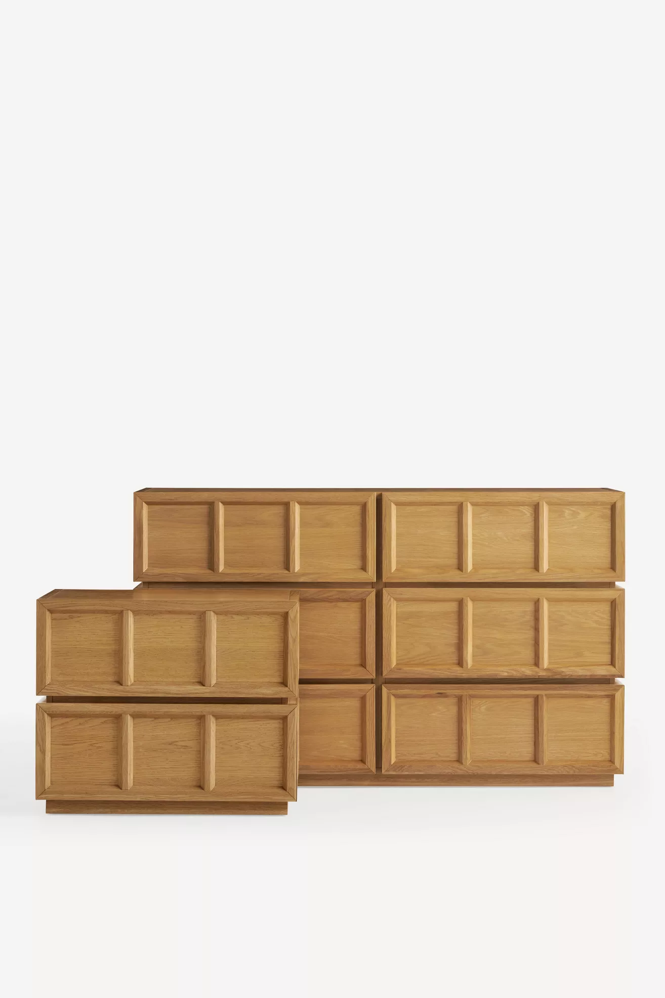 Halstead Six-Drawer Oak Dresser | Anthropologie