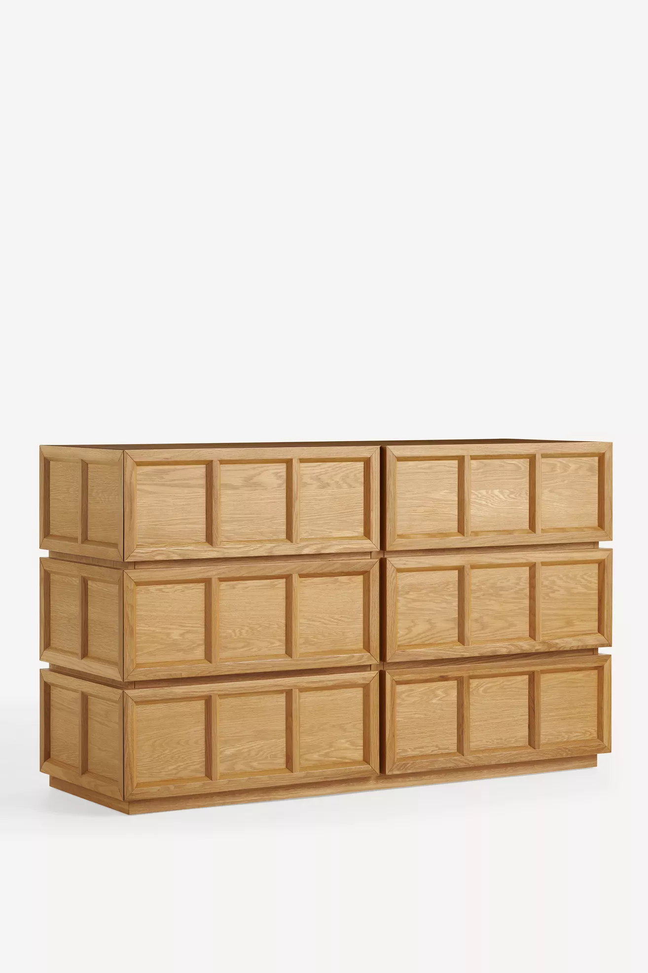 Halstead Six-Drawer Oak Dresser | Anthropologie