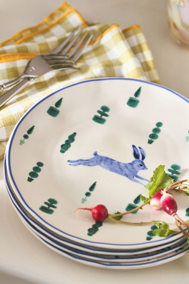 Lexington Stoneware Dessert Plates, Set of 4 #3