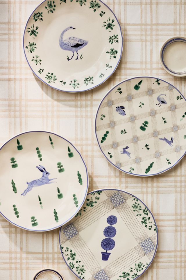 Lexington Stoneware Dessert Plates, Set of 4 #1