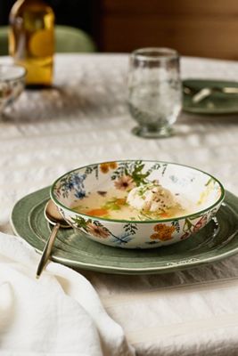 Reactive Glaze Stoneware Side Plates, Set of 4