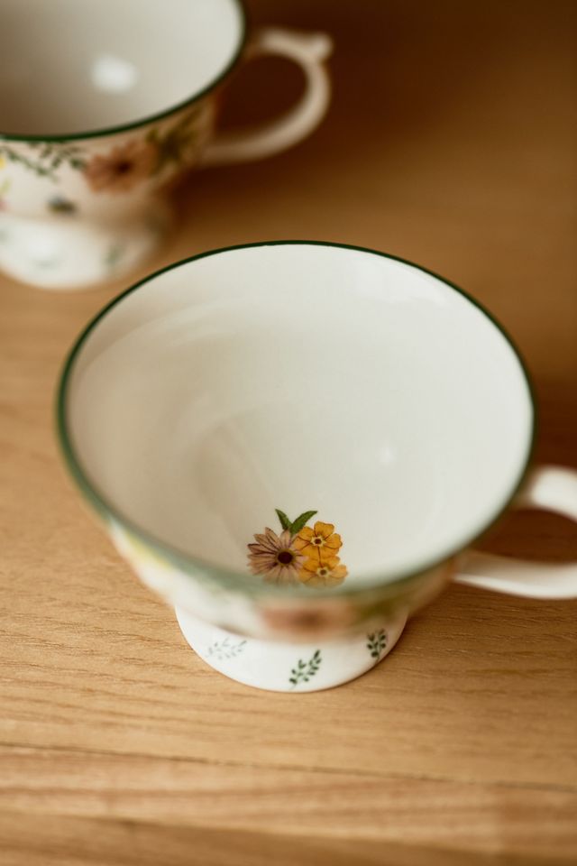 Eden Stoneware Tea Cups, Set of 4 #1