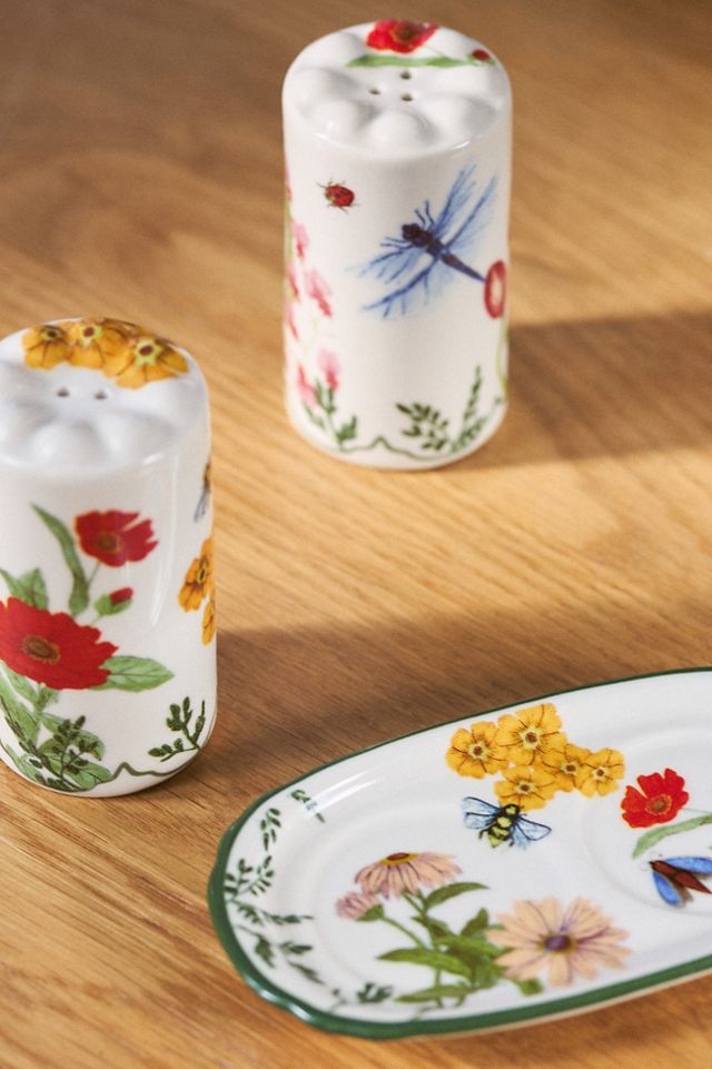 Eden Stoneware Salt & Pepper Shakers #1