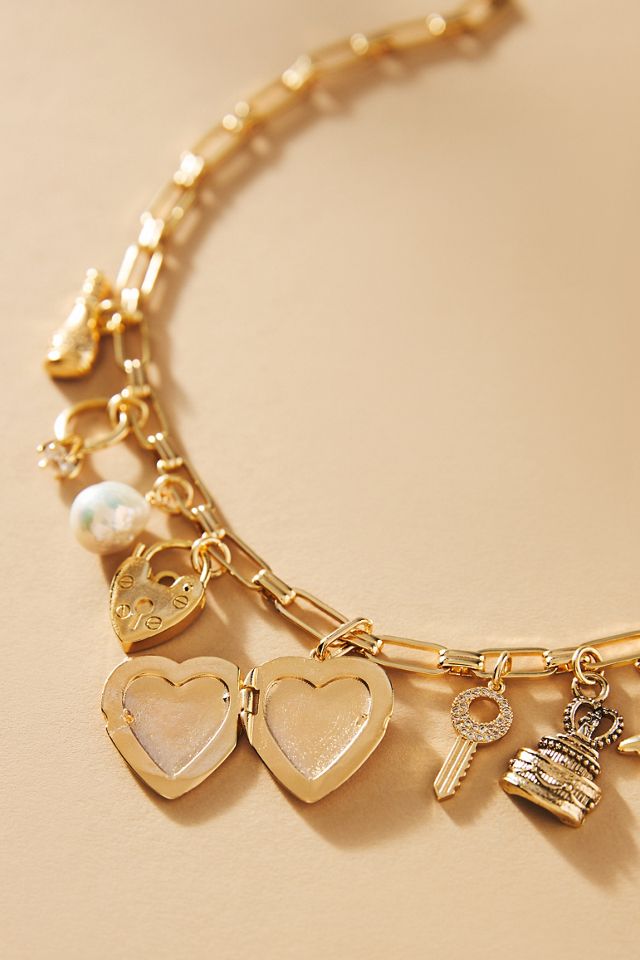 BHLDN Wedding Charm Necklace #4