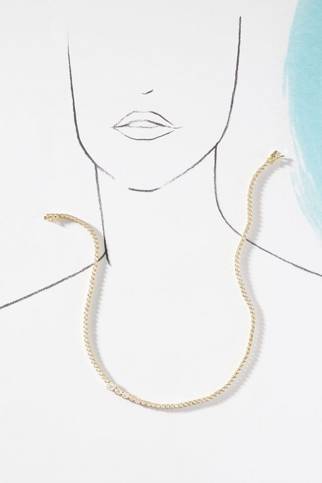 Shashi Astro Tennis Necklace #1