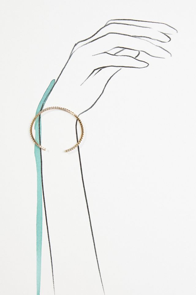 Shashi Baby Bianca Cuff Tennis Bracelet #1