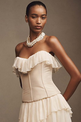 Silk Taffeta Corset