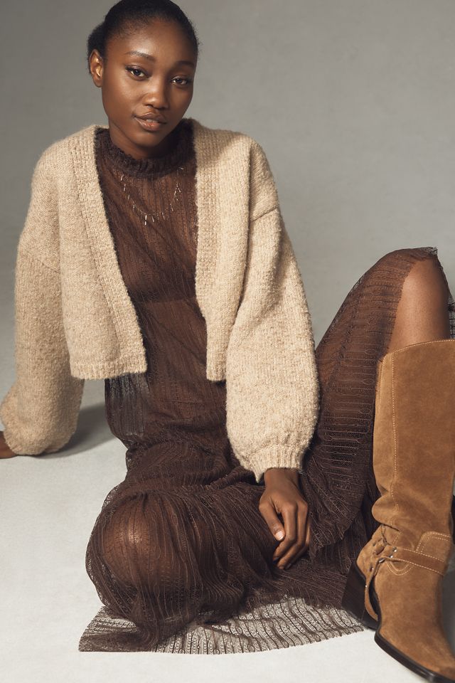 By Anthropologie Cosy Cropped Shrug #1