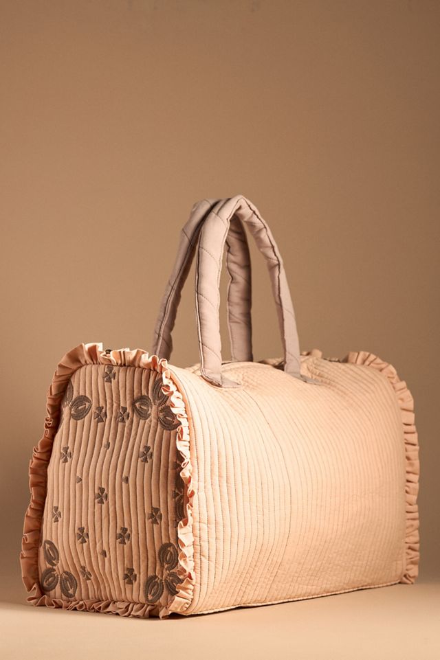 Llani x Anthropologie Embroidered Weekender Bag #1