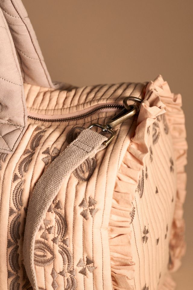 Llani x Anthropologie Embroidered Weekender Bag #2