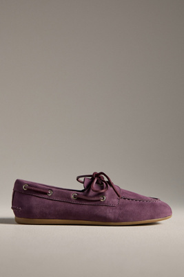 Sperry Slim Boat Shoes In Purple