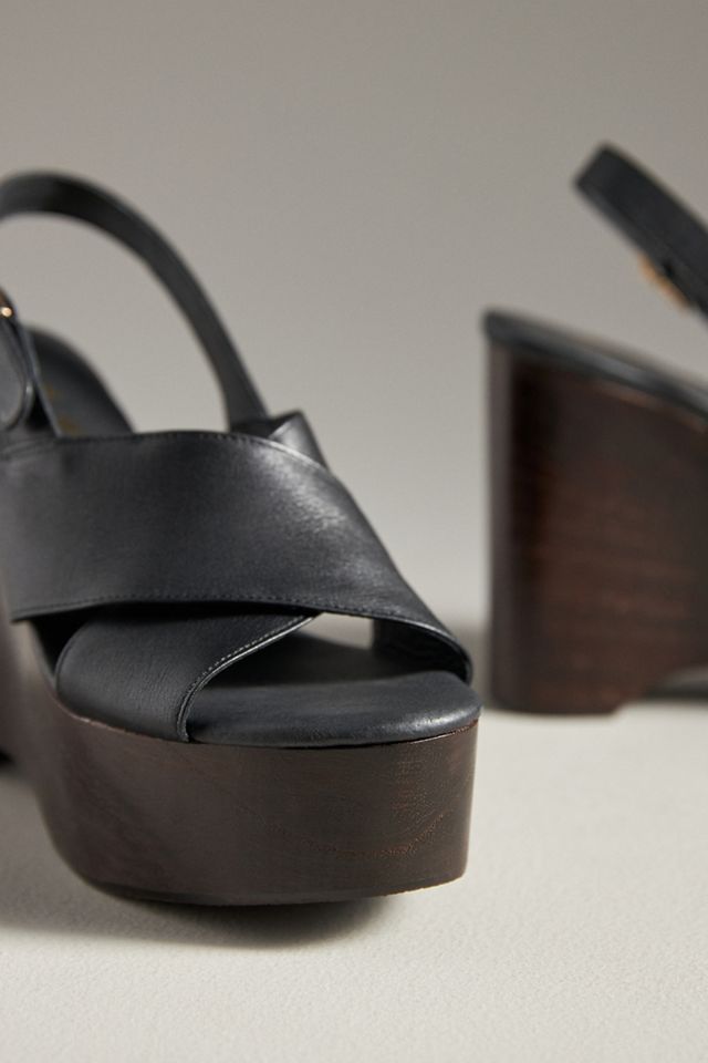 Matisse Fox Wood-Bottom Platform Sandals #2