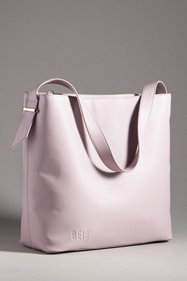 【BEIS】★トートバッグ★ The Wicked Tote BÉIS 'The Wicked Tote' in Wicked Pink - Sleek Pink Tote Bag