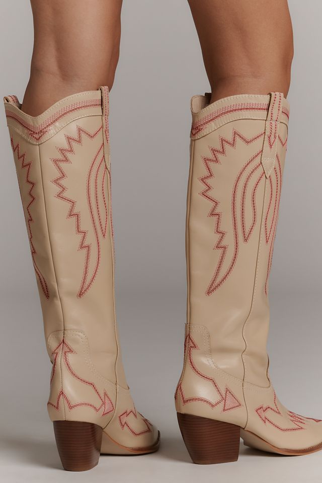 Matisse x Anthropologie Loretta Pull-On Western Boots