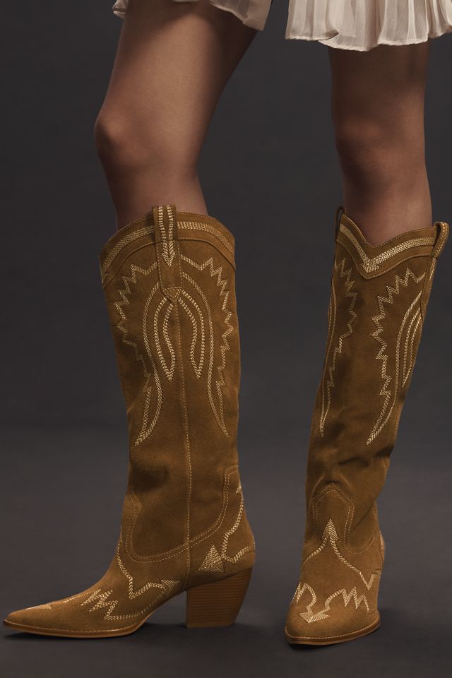 Matisse x Anthropologie Loretta Pull-On Western Boots