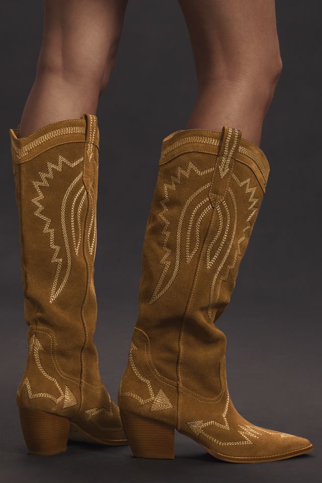 Matisse x Anthropologie Loretta Pull-On Western Boots