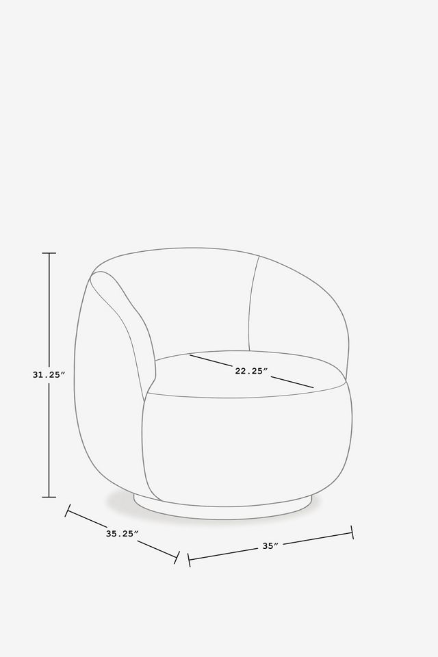 Cosette Jylin Swivel Chair #8