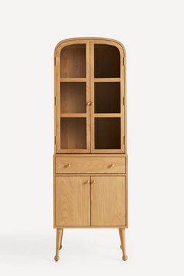 Moretti Oak Bar Cabinet