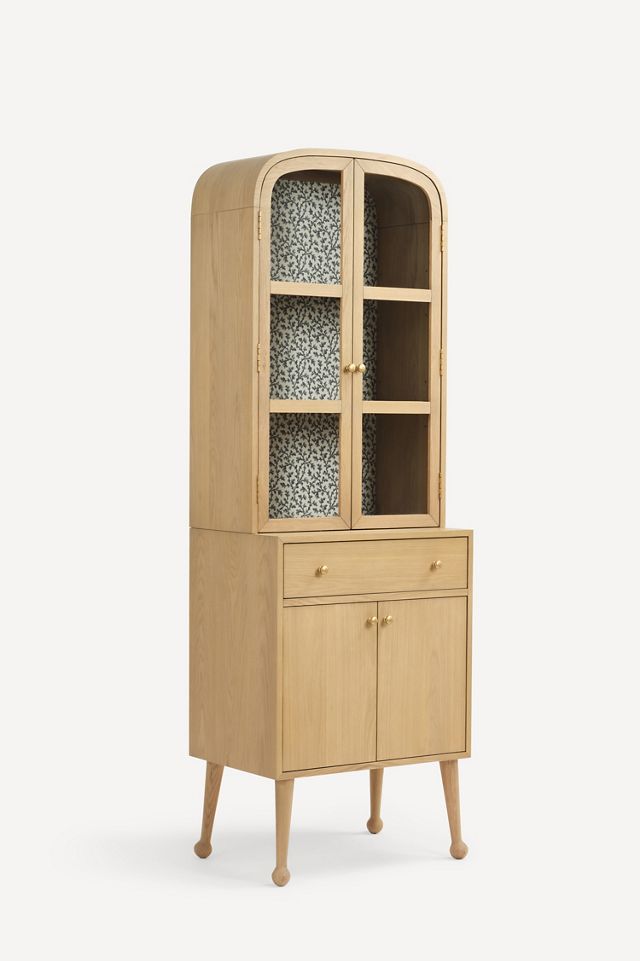 Moretti Oak Bar Cabinet #2
