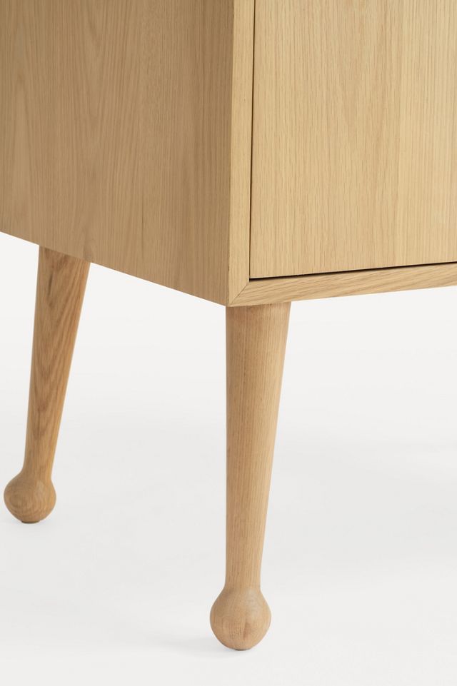 Moretti Oak Bar Cabinet #3