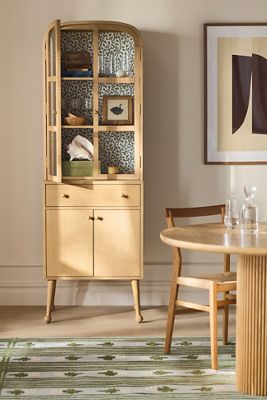 Moretti Oak Bar Cabinet