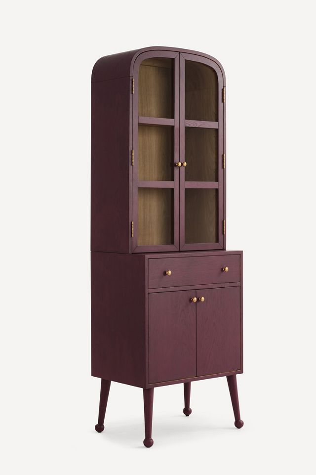 Moretti Oak Bar Cabinet #3