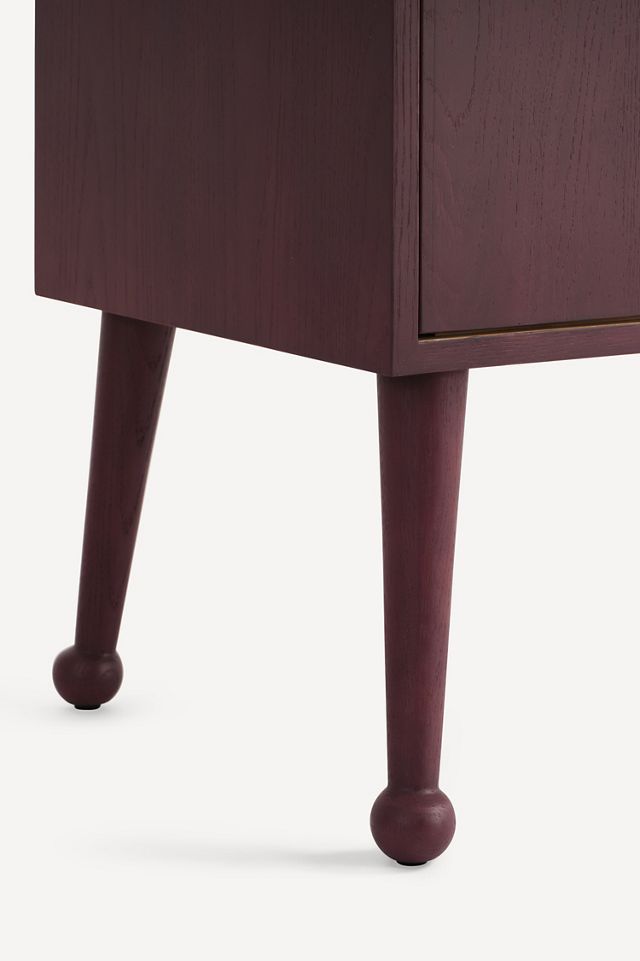 Moretti Oak Bar Cabinet #4
