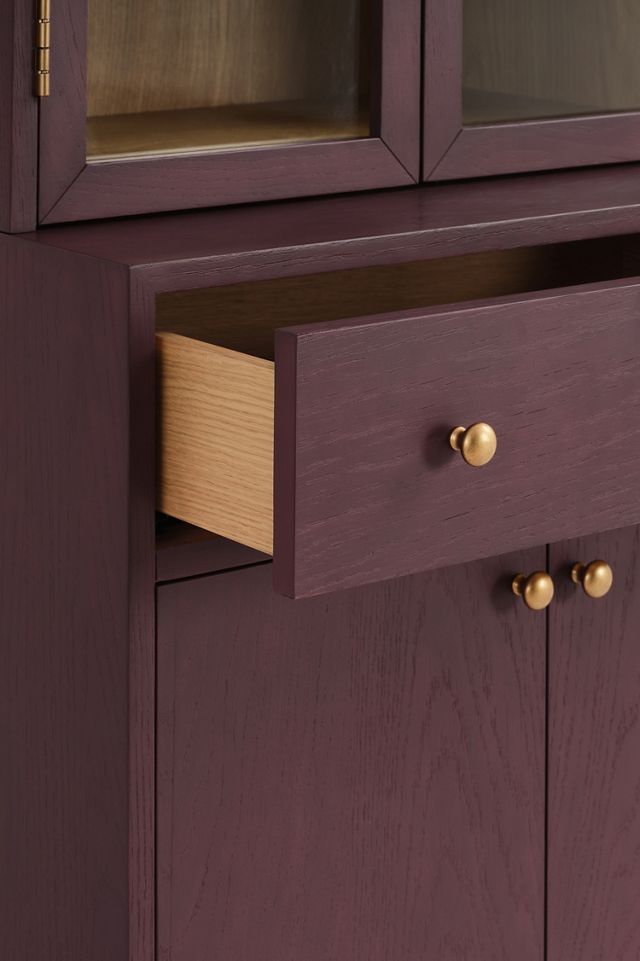 Moretti Oak Bar Cabinet #5